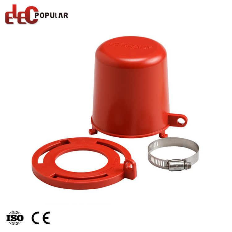 Bloqueo de válvula de enchufe de seguridad de polipropileno duradero accionado manualmente para uso industrial