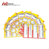 Equipo de la industria Bloqueado diseño personalizado PVC Etiquetas de PVC Bloqueo de seguridad Etiquetado
