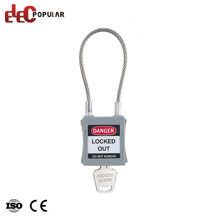 Candado de seguridad de cable personalizado precio barato de alta seguridad